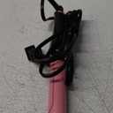 1 Inch Travel Curling Iron, Temp Control Mini Hair Curler with Dual Voltage, 5 Adjustable Temperatures, Strong Clip, Auto Shut-off, Swivel Cord, Pink