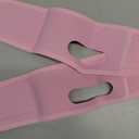ROWMATE V Line Lifting Mask Chin strap for sleeping, V Line Lifting Mask for Women, Jaw Exerciser，Medium, LightPink
