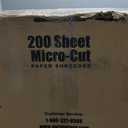 Aurora Commercial Grade 200-Sheet Auto Feed High Security Micro-Cut Paper Shredder/ 60 Minutes/Security Level P-5