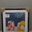 19x19 Black Picture Frame Mat for 15x15 Photo Wall Mounting Poster Frame-1pcs