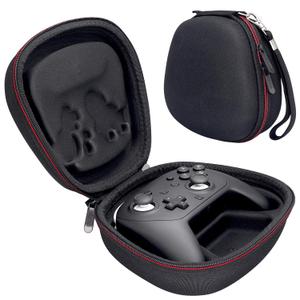 sisma Carry Case Compatible with Nintendo Switch & Switch 2 Pro Controller (2025), Hard Shell Travel Protective Case Portable Carrying Bag -Black