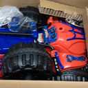 Kid Trax Marvel Spiderman Toddler ATV Ride On Toy, 12 Volt Battery, 3-7 Years, Max Rider Weight 88 lbs, Spider-Man Blue