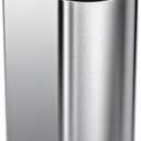simplehuman 30 Liter / 8 Gallon Butterfly Lid Kitchen Step Trash Can, Brushed Stainless Steel