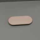 Dosey 7 Day Pill Compact Travel Pill Organizer - Pill Case with 7 Pill Compartments for Medicine Storage & Protection  Stylish & Elegant Medication Organizer with Mirror, Blush