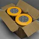 Oleitodh Yellow Caution Tape 4 Pack, 3inch x 1000 ft, Halloween Decoration Party Tape Bulk, Waterproof Construction Warning Safety Tape for Danger/Hazardous Area, Barricade Harzard Tapes