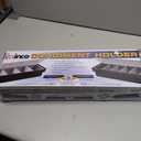 Winco Condiment Holder, 4 Compartment, Black Plastic Base