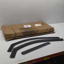 Window Visor Embedded Car Weather Shield Wind Deflector Translucent Black Car Accessories Compatible for Ford Ranger T9 Raptor Pickup Truck(Translucent)