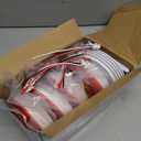 Kidde Hardwired Smoke Detector, AA Battery Backup, Interconnectable, LED Warning Light Indicators, 4 Pack