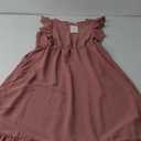 Wedtrend Women's Cocktail Dresses Ruffle Sleeve Vinatge 1940s Dresses Wedding Guest Dress Tiered Summer Dress, Size Medium 