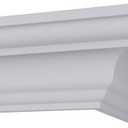 Sample - Endurathane Palmetto Crown Moulding, 3"H x 3"P x 4 1/4"F x 12"L, Factory Primed