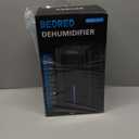 Dehumidifier, 95OZ Dehumidifier for Home 1000 Sq.Ft - Quiet with Auto Shut Off & Relaxing 7 Color Ambient Light,Ideal for Livingroom, Bedroom, Basement(Black)