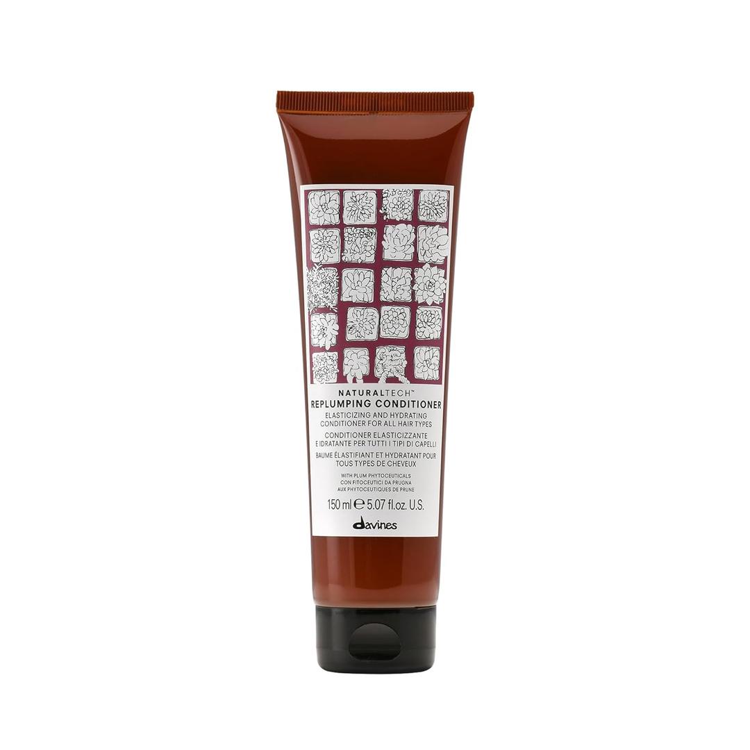 Davines Naturaltech REPLUMPING Conditioner, Elasticity While Replenishing, Moisturizing And Detangling, 5.07 fl. oz.