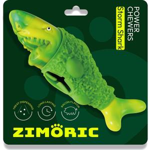 4 x Tough Dog Chew Toys for Aggressive Chewers, Interactive Treat Dispensing Dog Toy, Durable Dog Toys for Medium & Large Dogs - Great for Boredom