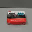 Upgraded Wireless Controller for Switch/Lite/OLED/Switch 2 Pro Controller for Switch Remote Joystick Gamepad Supports Wake up, Gyro Axis, Turbo, Dual Vibration and Screenshot Function (Black)