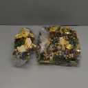 Hollowfly 24 Pcs Hanging Christmas Bells for Wreaths Decoration Jingle Bells with Bow and Pinecone Ornaments for Christmas Tree Home Xmas Door Wreath Gifts Holiday Party Decoration(Gold)