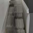 GRAWUN 24 Pack Cardboard Ballot Box with Slot, White Glossy Raffle Boxes 6.5x4.5x4.5Inch, Suggestion Boxes with Removable Slot, Donation Boxes for Fundraising,Collecting Card and Voting Contest