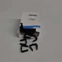 50Pieces Effective Fascia Board and Deck Banister Clip for Holiday Light Hanging Multifunctional and Sturdy Designs Multipurpose Light Clip