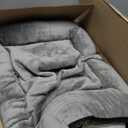 Bedsure Orthopedic Dog Beds for Small Dogs - Washable Small Dog Cat Bed Waterproof, Comfort Pet Couch Sofa with Washable Removable Cover, Pets Bed with Nonskid Bottom, Boreal Canopy Green, 24"