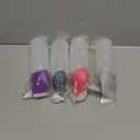4 PCS Root Comb Applicator Bottle,Hair Oiling Applicator,Hair Oil Applicator Bottle for Hair Dye Shampoos Hair Salons.6oz (Purple+Grey+Red+Green)