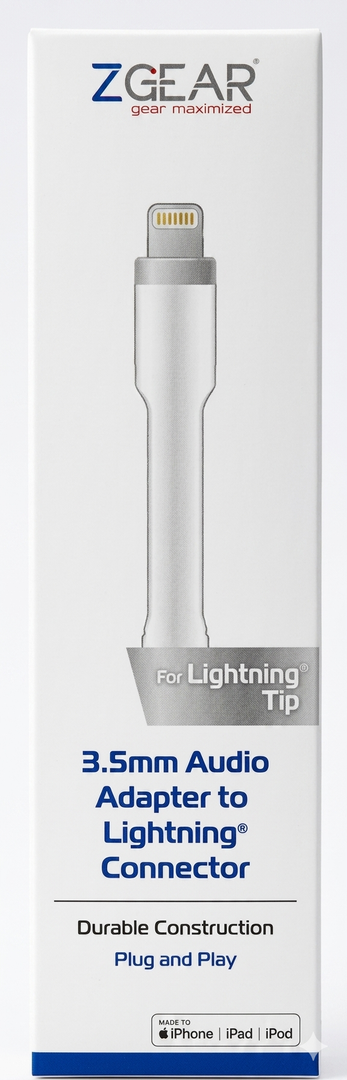 ZGear 3.5mm Audio Adapter to Lightning Connector