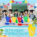 24 Set End of Year Students Gift from Teacher Bulk Sand Bucket and Shovels Beach Ball Set with Blessing Card Preschool Kindergarten Graduation Gifts Summer Pool Party Favors for Kids (Classic)