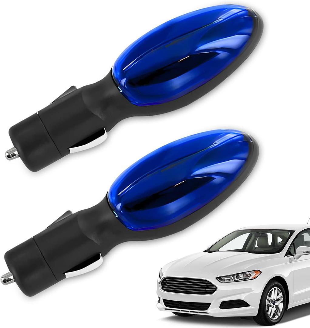 2 Pcs Gas Saver, Drive Farther, Fuel Sync Automotive Spill Saver for Filling Gasoline Lubricants Water Diesel, Plug and Play Gas Saver Device, Universal Fit for Car, Truck