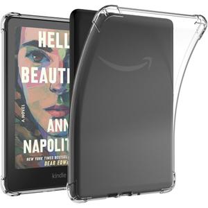 Tablet Clear Flexible Case for Amazon Kindle Paperwhite 12th Generation(2024 Release),Ultra Slim TPU Soft Transparent Cover for Kindle Paperwhite Gen 12th(for Kindle Paperwhite 12th 7" 2024)