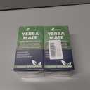 2 x Yerba Mate Capsules - Yerba Mate Complex Supplement for Focus, Memory & Energy Support - Mate Tea Alternative with Natural Caffeine, Portable & Easy to Use - 60 Servings