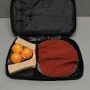 NIBIRU SPORT Professional Ping Pong Paddle Sets, 2 Paddle or 4 Paddle Table Tennis Set with Tournament Quality Balls and Carry Bag/Storage Case, Table Tennis Equipment & Ping Pong Accessories