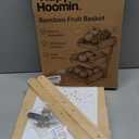 3 Tier Fruit Basket for Kitchen Counter, Bamboo Fruit and Vegetable Storage Rack, Kitchen Organizer and Storage, Vegetable Baskets for Kitchen, Fruit Organizer, Frutero para Cocina