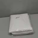 Amazon Basics 4 Piece Microfiber Lightweight Wrinkle-free Breathable Bed Sheet Set, Super Soft Easy Care, 14" Deep Pockets, Queen, Bright White, Solid