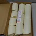 Flameless Candles with Remote, Battery Operated Flickering Flameless Candles, LED Candles with Timer 2/4/6/8H, with Realistic LED Candles Set of 9 (D3 x H 3" 4" 5" 6" 7") (Ivory)