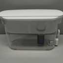 PUR PLUS 30-Cup Water Filter Dispenser with 1 Lead-Reducing PUR PLUS Filter, Dishwasher Safe, Powerful Filtration, Large Capacity with Slim, Space-Saving Design, White (DS1811Z)