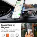 for Samsung Galaxy S24 FE Case Built-in Metal Camera Cover with Stand,[Compatible with Magsafe] Military Grade Rugged Shockproof Protective Cover with Screen Protector-Black