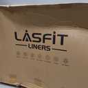 LASFIT Floor Mats & Cargo Liner for Chevrolet Chevy Trax 2014-2022 & Buick Encore 2013-2022, All Weather TPE Custom Fit Floor Mats for Cars, Car Mats Full Set for Chevy Trax Accessories, Black (4PCS)