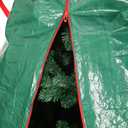 Sattiyrch Upright Christmas Tree Storage Bag Tear Proof Material for Extra Durability Holds up to 9 Foot Assembled Trees