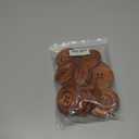 20 Pack Wooden Sewing Buttons, 2.36 Inch Round, 4 Holes, 60mm Large Size for Crafts, DIY Clothing, Bag Decoration, (Brown)