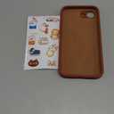 LOVE 3000 Designed for iPhone 16e Case, Premium Silicone with [Soft Anti-Scratch Microfiber Lining] Shockproof Protective Phone Case for Men Women Girls 6.1", Caramel