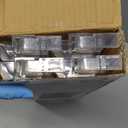 Yellow Mountain Imports Modern Mahjong Racks with Built-in Pushers - Clear - Set of 4