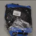 Lohol Large Mesh Drawstring Backpack with Shoe Bag, Durable Swimming String Sack with Handle for Sports Gym Yoga Beach Travel (Blue)