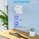 Fast Charger for Apple Watch Charger, USB C 20W iPhone Watch Charger Plug Adapter & Long 6.6FT iWatch Portable Wireless Fast Charging Cable Cord Compatible with Apple Watch Series 9/8/7/SE/6/5/4/3/2/1