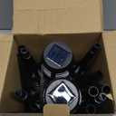 IkeeRuic Solar Lights Outdoor, Solar Torch Light with Flickering Flame for Halloween Decor, Solar Garden Lights, Waterproof Outdoor Lighting, Flame Torches for Outside Patio Pathway Yard Decorations (6Pack, Orange)