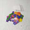 600 Pcs Star Cutouts 2 Inch Assorted Color Paper Bulletin Board Cutouts Star Die Cuts for DIY Home Bulletin Board Decor Theme Party Supplies, Rainbow Color