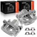 A-Premium Rear Left and Right Side Disc Brake Caliper with Bracket
Compatible with Nissan Rogue 2008-2013, Rogue Select 2014-2015, L4 2.5L, Corrosion-resistant, Direct-fit