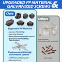 3'' 17 Ft Mini-Split Line Set Cover, AC Pipe Cover Line Hide Lineset Kit