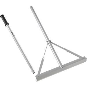 VEVOR Landscape Rake, 60 inch Handle 20 inch Wide Head, Large Heavy Duty Aluminum Landscaping Level, Asphalt Rake Tool for Asphalt & Land Leveling, Concrete Paving, Sand Flattening, No Teeth