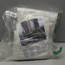 LAMIT Light Filtering Linen Curtains 54 inches Long for Bedroom, Linen Textured Semi Sheer Back Tab and Rod Pocket Cream Boho Drapes for Small Window/Living Room, 2 Panels, 52 x 54 Inch