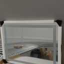 LOAAO 23.6"x31.5" LED Mirror for Bathroom, Lighted Bathroom Mirror with Lights, Anti-Fog, Dimmable, Memory Function, Clear Reflection