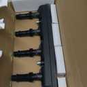 Ignition Coil Pack & 4 Iridium Spark Plugs Compatible with 1.4L Turbo Chevy Cruze Sonic Trax Volt Buick Encore 2011 2012 2013 2014 2015 2016 2017 2018 2019 2020, Replace D521C UF669 55577898 55579072
