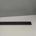 10 Outlet Metal Power Strip with 12Ft/125V/15A Long Extension Cord Black Heavy Duty Power Strip for Kitchen,Office,School,Commercial,Workshop,Industrial,ETL Certified and Listed,Black(12FT)